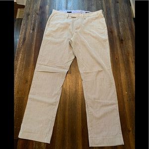 J. Crew Factory Seersucker Slim Bedford pant 34x32